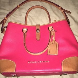Dooney and Bourke large red purse